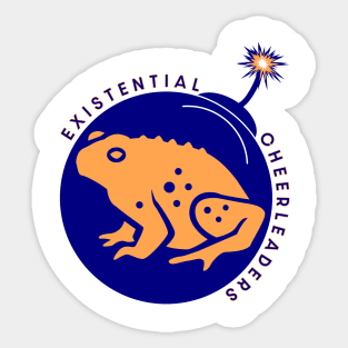 Existential Cheerleaders Premium Logo Sticker